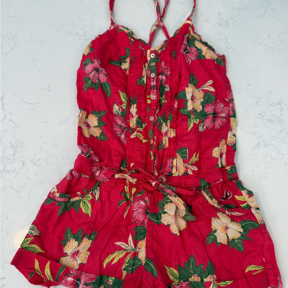 Hollister Floral Romper